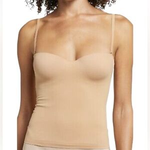 NWT Skims nude contour fit shapewear badder bra top missing removable strap XL